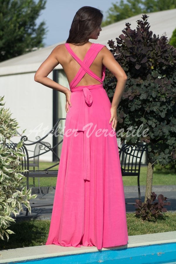 Rochie Versatila Fuxia