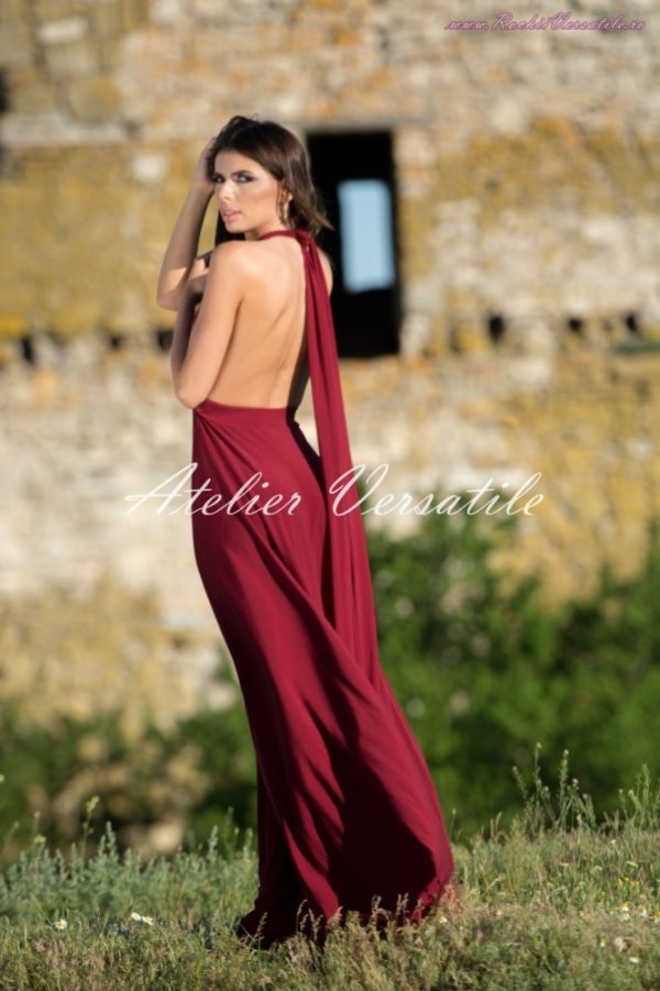 Rochie Versatila Bordo