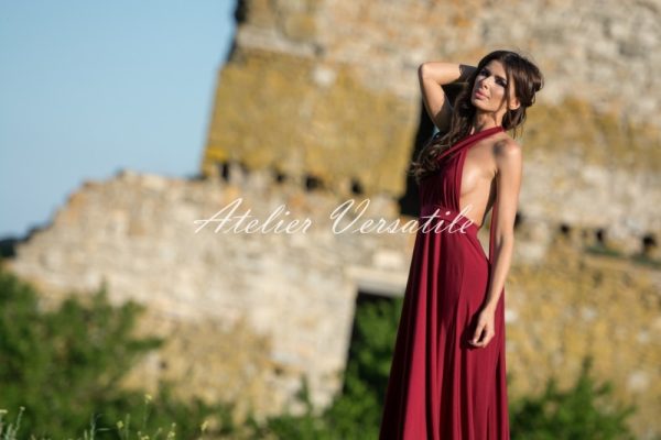 Rochie Versatila Bordo