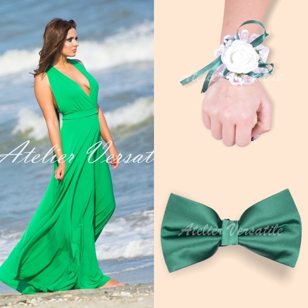 Pachet Rochie Versatila Verde