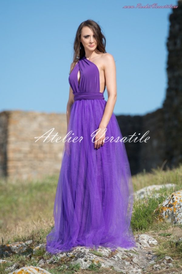 Rochie Versatila Tulle Ultraviolet