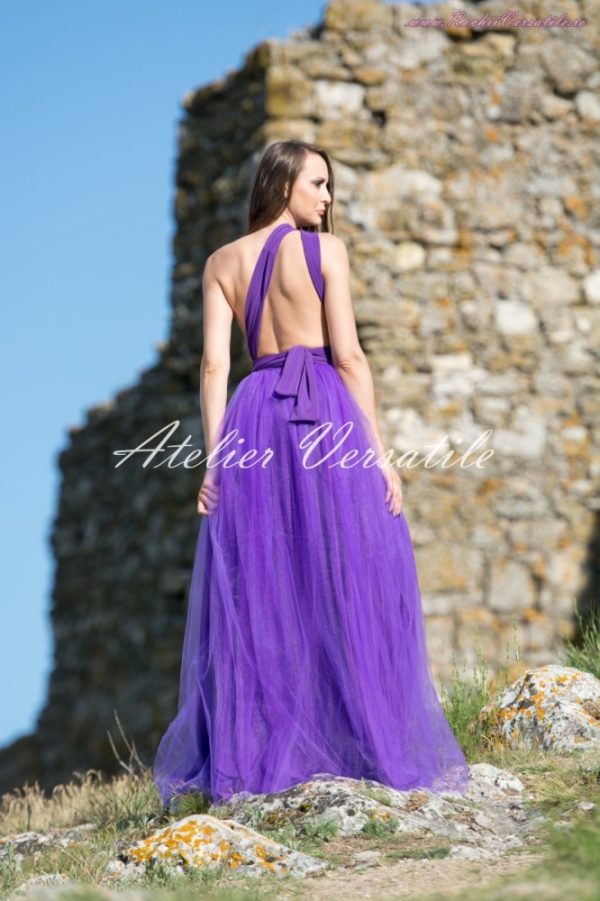 Rochie Versatila Tulle Ultraviolet