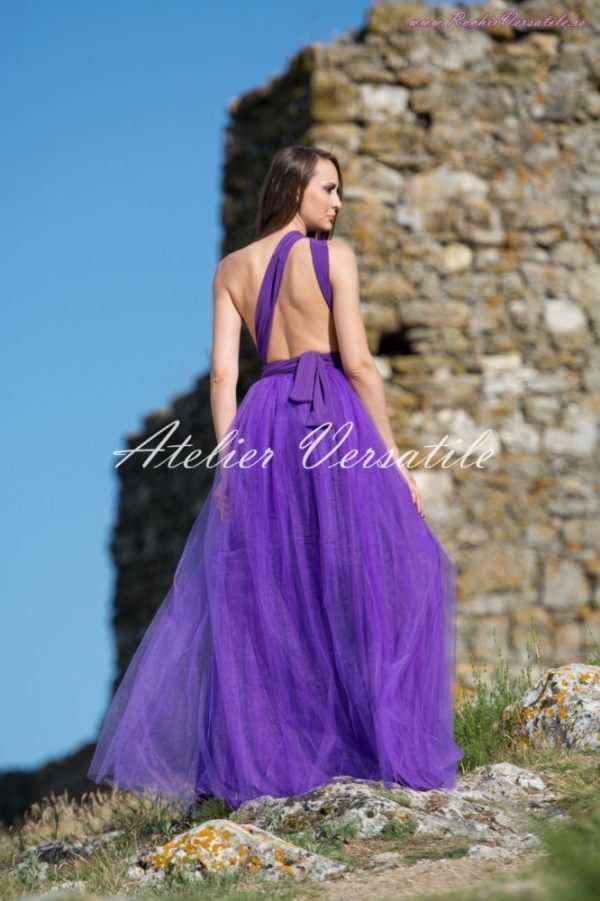 Rochie Versatila Tulle Ultraviolet