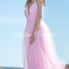 Rochie Versatila Tulle Roz Pal
