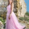 Rochie Versatila Tulle Roz Pal