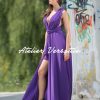 Rochie Versatila Glossy - Lavanda