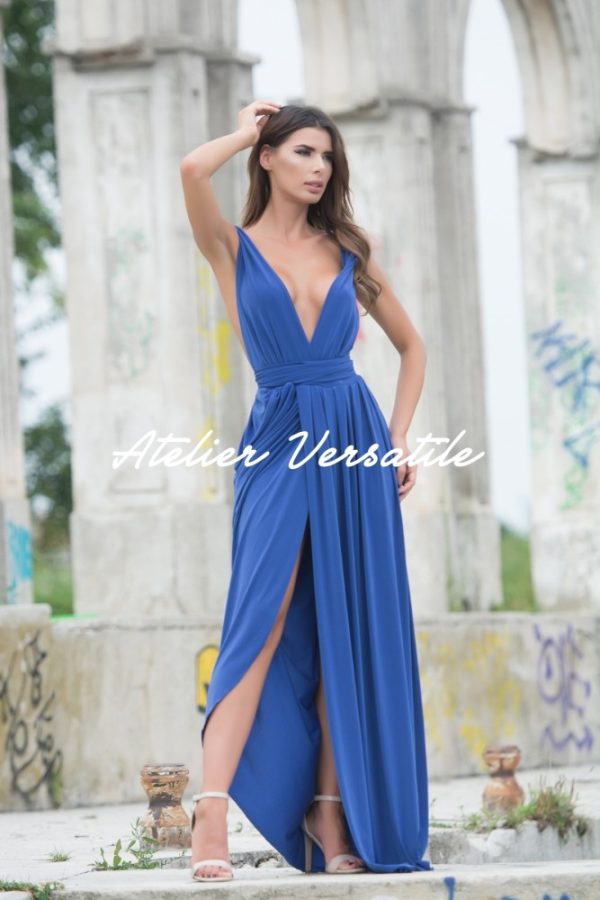 Rochie Versatila Pandora - Albastru Royal