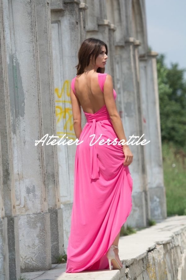 Rochie Versatila Pandora - Fuxia