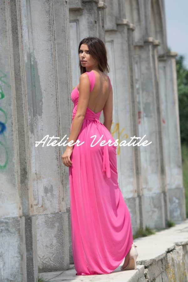 Rochie Versatila Pandora - Fuxia