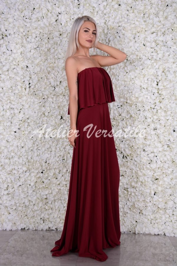 Rochie Eliza - Bordo