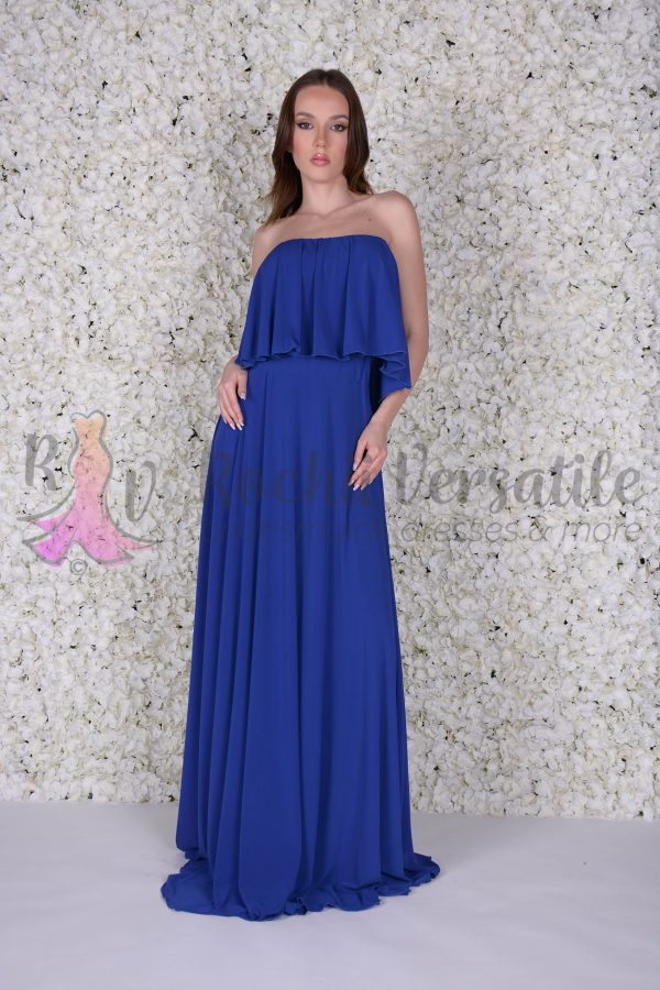 Rochie Eliza - Albastru Royal