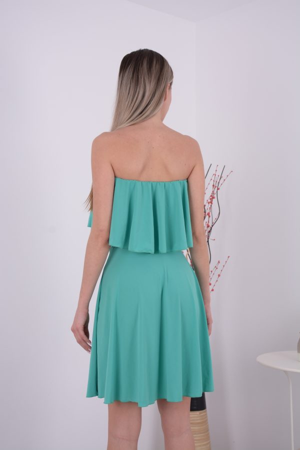 Rochie Eliza Scurta - Vernil - imagine 3