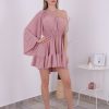Rochie Scurta Amber - Roz Prafuit - imagine 5