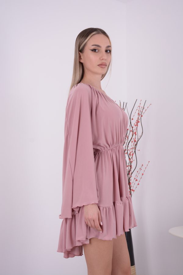 Rochie Scurta Amber - Roz Prafuit - imagine 2