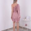 Rochie Scurta Amber - Roz Prafuit - imagine 6