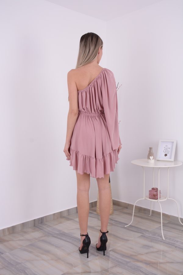 Rochie Scurta Amber - Roz Prafuit - imagine 6