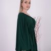 Rochie Scurta Amber - Verde Brad - imagine 2