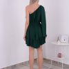 Rochie Scurta Amber - Verde Brad - imagine 6