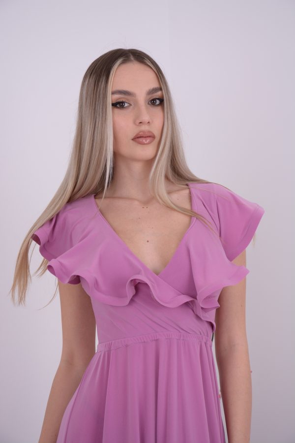 Rochie Gloria - Roz Prafuit - imagine 4