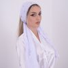 Esarfa dezgatit Mireasa - Model 10 - imagine 4
